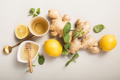 Té de jengibre y limón