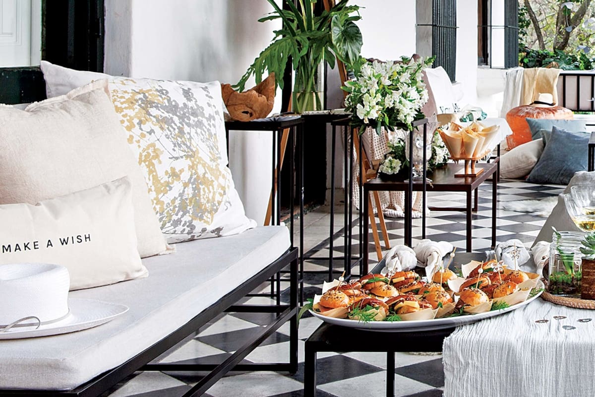 Te mostramos algunas ideas para una celebración en una galería.