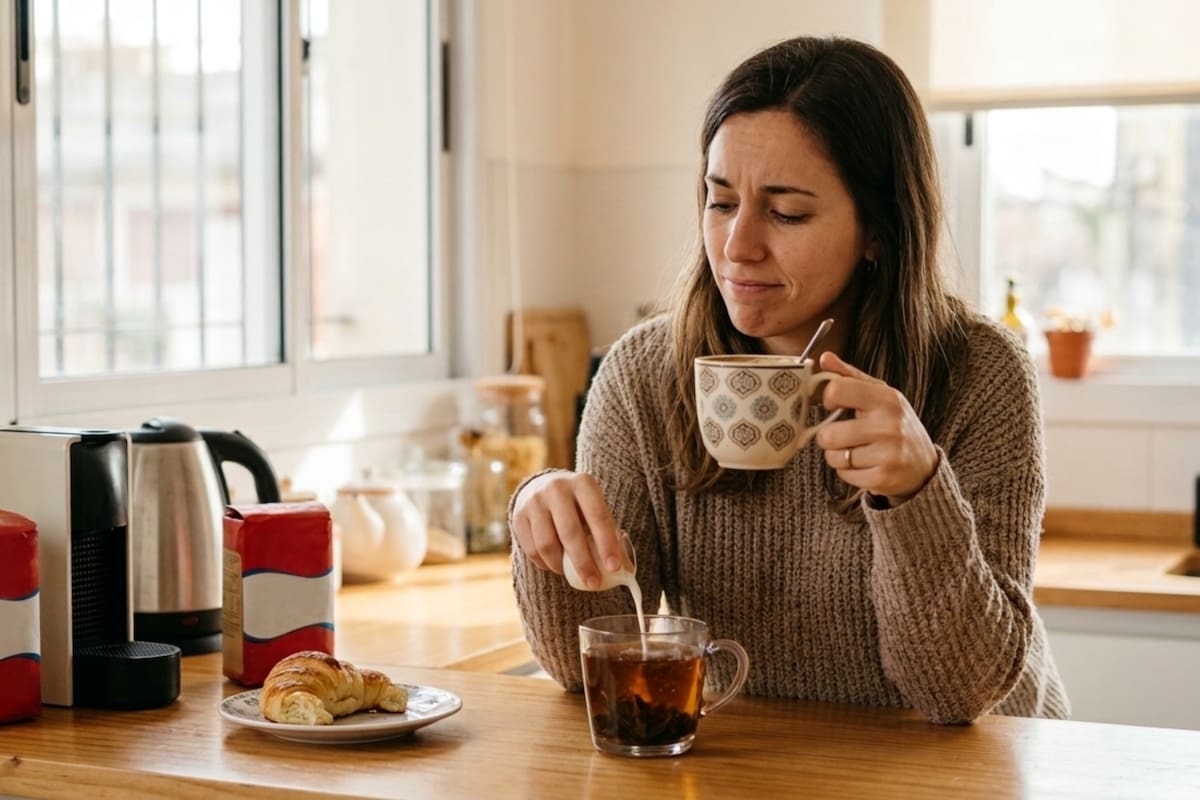 ¿Té o café?, la gran duda a la hora del desayuno (Foto: IA)