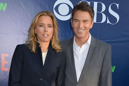 Téa Leoni y Tim Daly se casaron, tras diez años de pareja