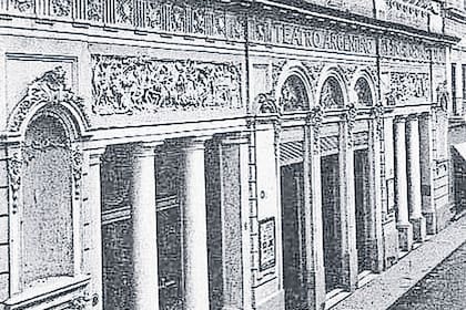 Teatro argentino, ayer