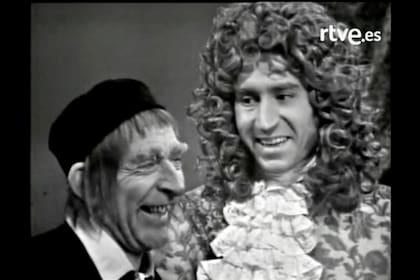 Narciso Ibáñez Menta y José Sacristán, en El Avaro (1972)