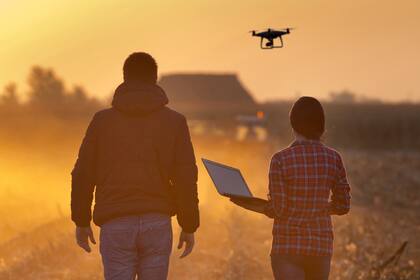 Tecnología en el campo.