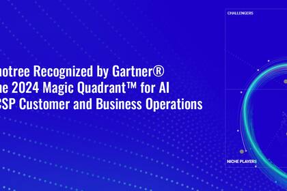 Tecnotree Recognized by Gartner® in the 2024 Magic Quadrant™ for AI in CSP Customer and Business Operations (Graphic: Business Wire)