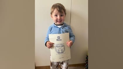 Teddy fue aceptado en Mensa a los 3 años