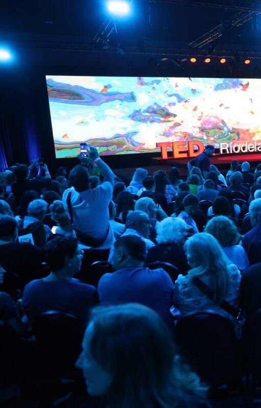 "TEDxRíodelaPlata nació para difundir ideas", dijo Hache Merpert, uno de los directores del encuentro