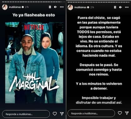 Tefi Russo le llevó tranquilidad a sus seguidores desde Instagram