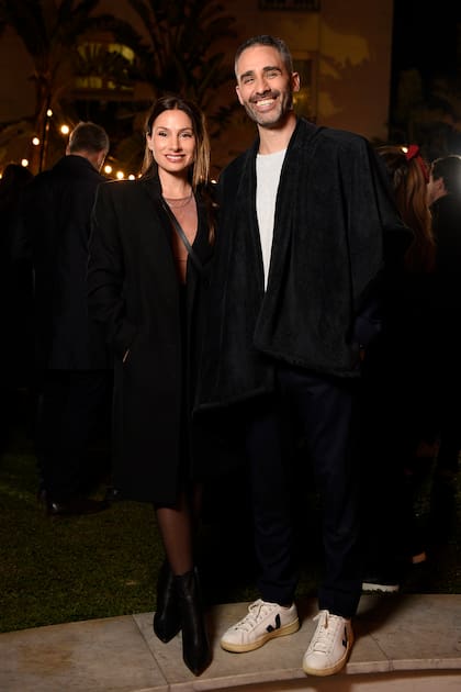 Tefi Russo y su novio, el "pollo" Álvarez