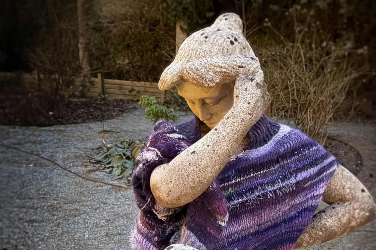 Tejedoras protestan por el desequilibrio de género en los monumentos públicos de Dinamarca