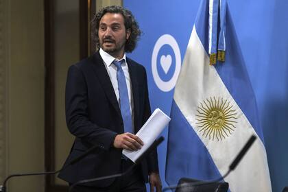 Telam, Buenos Aires, 07 de enero de 2020: El jefe de Gabinete, Santiago Cafiero, anunció esta tarde el relanzamiento del plan Precios Cuidados, con el objetivo de cuidar el bolsillo de los argentinos.