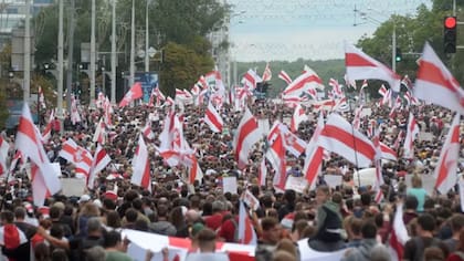 Telegram fue utilizada para organizar protestas masivas contra el gobierno en Bielorrusia