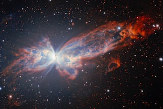 Telescopio en Chile captura impresionante imagen de la Nebulosa de la Mariposa