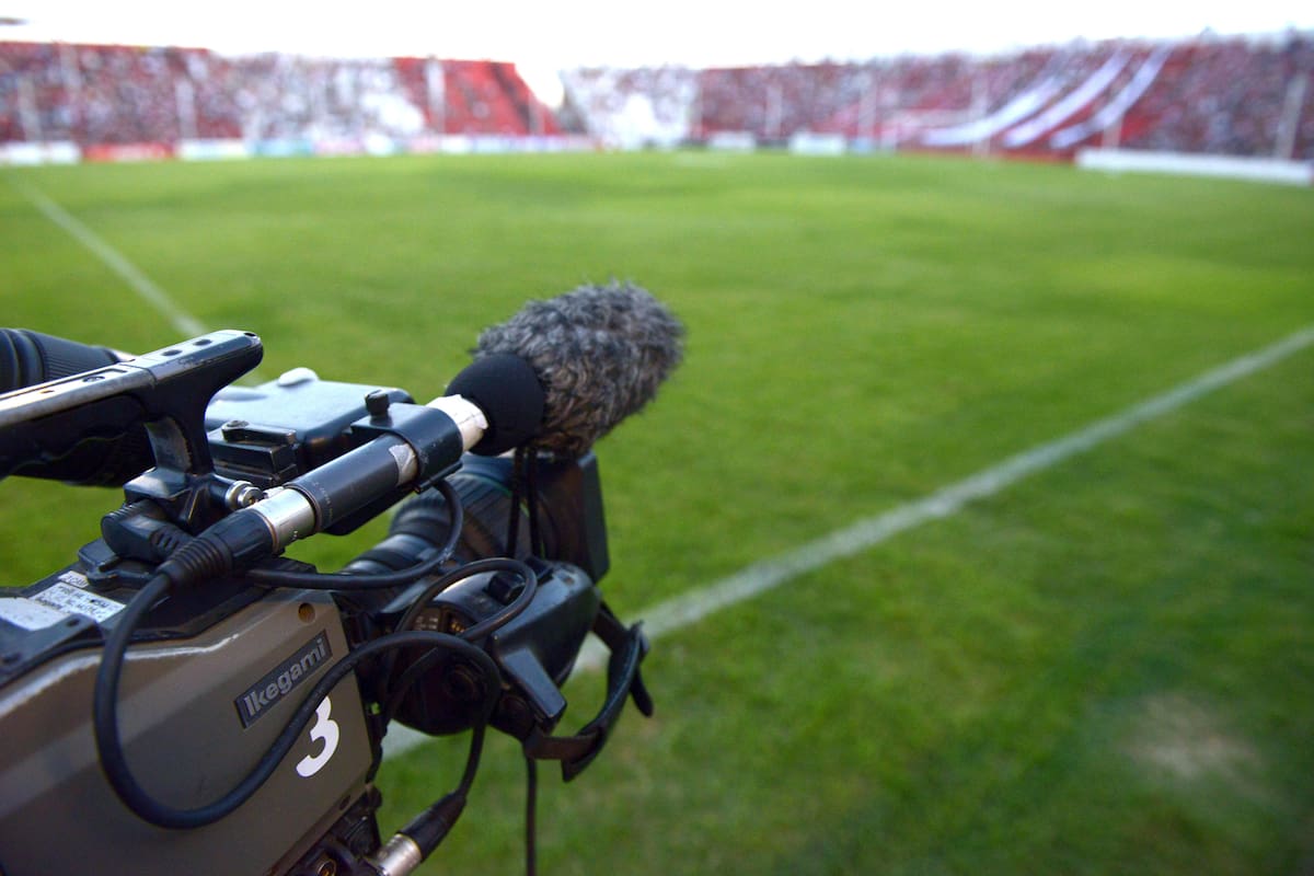 television futbol para todos camara filmacion tv en vivo futbol Instituto vs Douglas Haig Cancha de Instituto alta cordoba