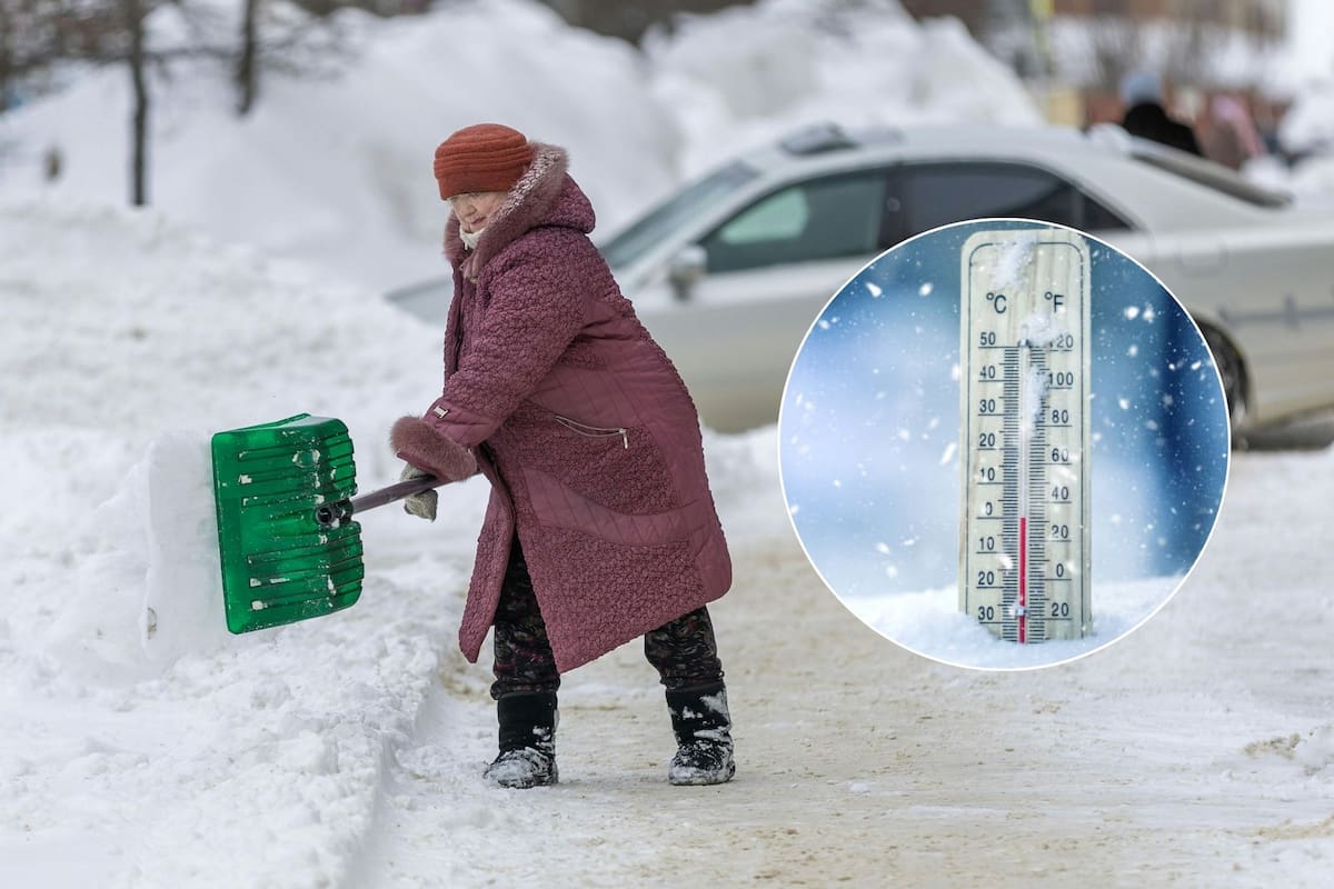 Temperatura bajo cero