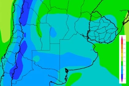 Temperaturas mínimas al 28 de mayo