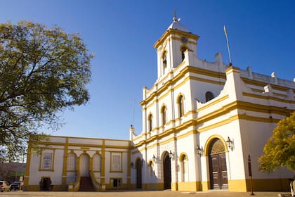 Templo Parroquial San Miguel Arcángel, uno de los sitios imperdibles de San Miguel del Monte (Foto: Municipalidad de Monte)