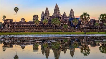 Templos de Angkor, Camboya. "Es la principal atracción de un complejo con más de 1.000 templos, santuarios y tumbas en mitad de la jungla del norte de Camboya", afirma Lonely Planet