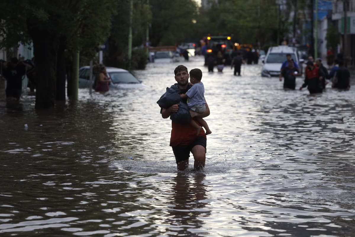Temporal en Bahía Blanca
