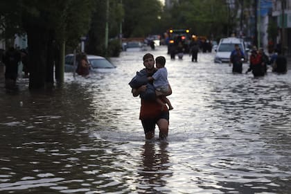 Temporal en Bahía Blanca