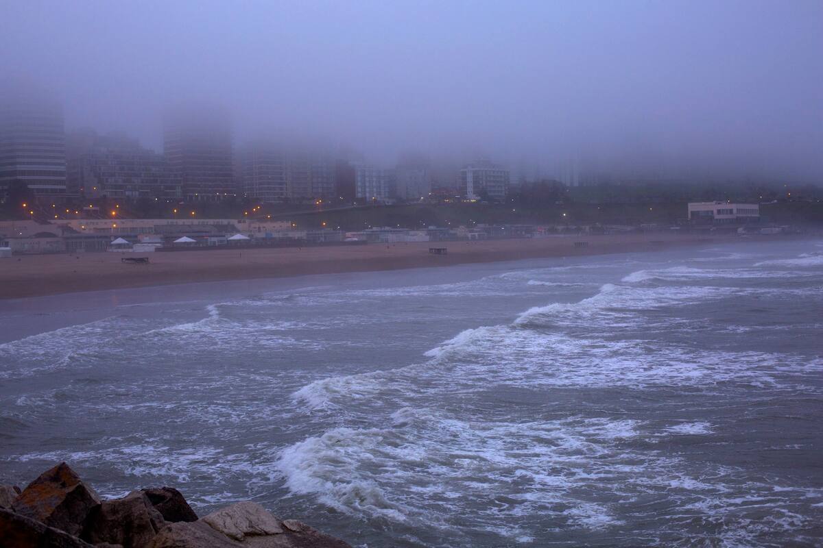 Temporal en Mar del Plata