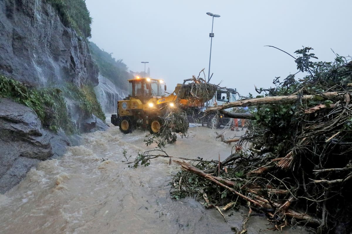 Temporal en Río de Janeiro