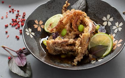 Tempura de calamar