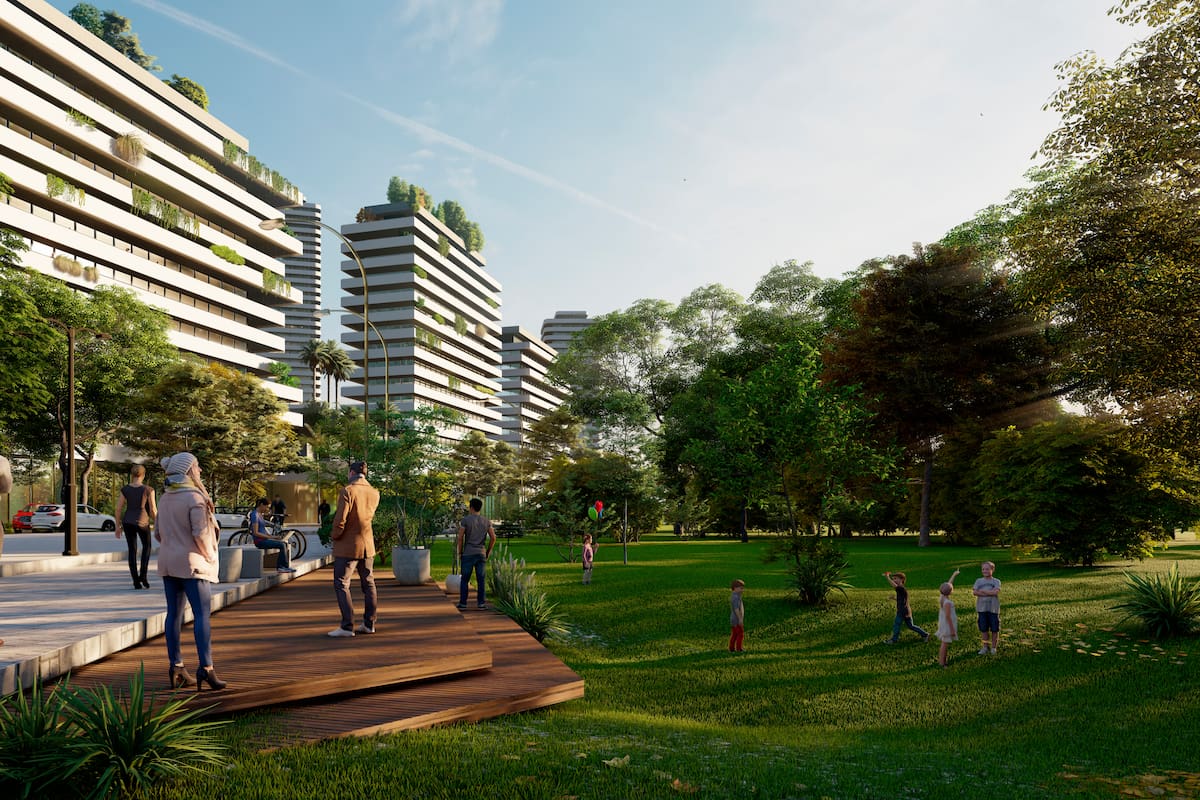 Tendrá un parque que da al río