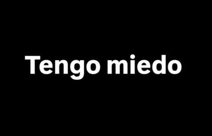 "Tengo miedo", el posteo de Fabiola Yañez en Instagram