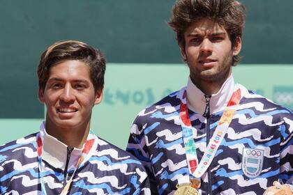 8. TENIS Sebastián Báez y Facundo Díaz Acosta, dobles masculinos