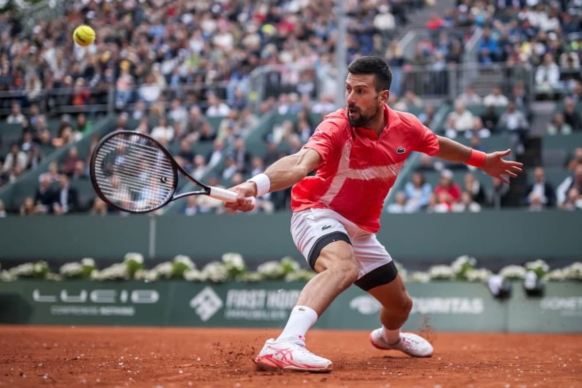 Tenista serbio del circuito ATP