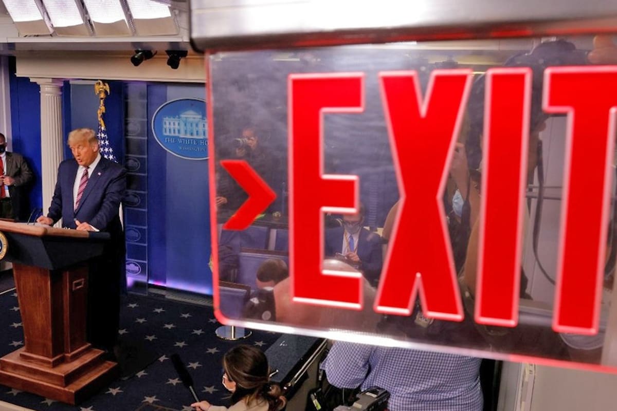 Tensión en Estados Unidos: las dos opciones que barajan para destituir a Donald Trump a 13 días del traspaso