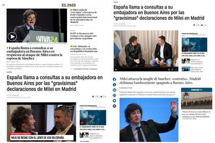 Tensión entre Argentina y España: qué dicen los medios del mundo