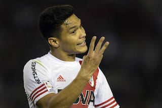 La sugestiva reacción de Teo Gutiérrez al enterarse que su equipo jugará contra Boca