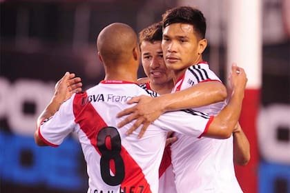 Teo, Mora y Sánchez, pilares de este River de Gallardo