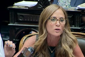 Tercer día de debate por la Ley Ómnibus en el Congreso de la Nación. Victoria Tolosa Paz