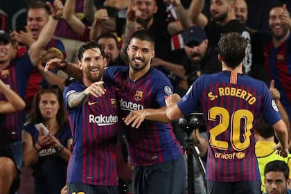 Tercer gol de Messi