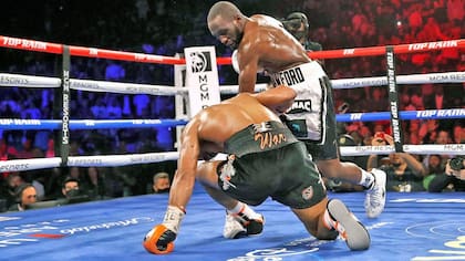 Terence-Crawford en su pelea ante Shawn Porter