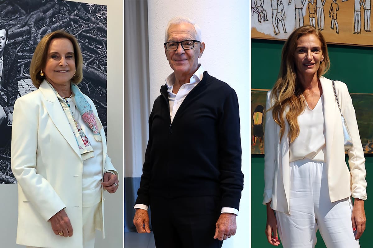 Teresa Bulgheroni, Eduardo Costantini y Carla Boscatto