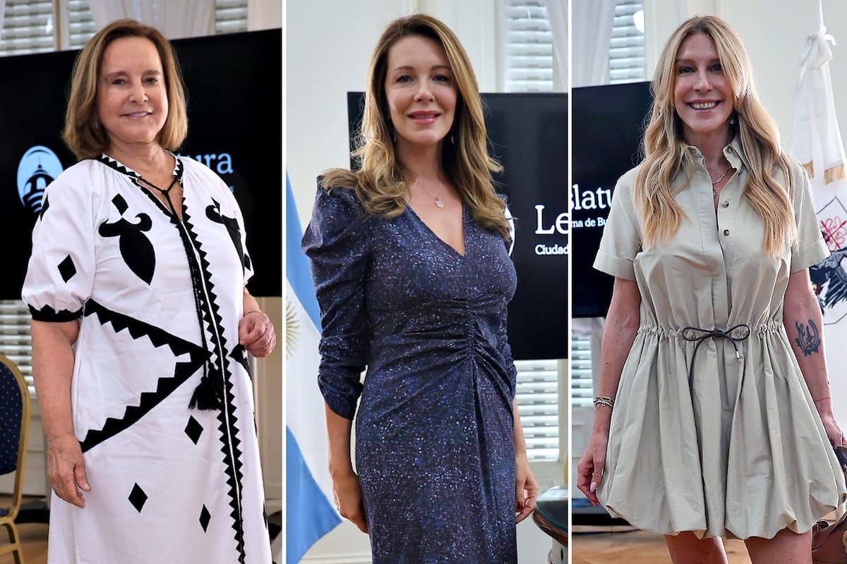 Teresa Bulgheroni, Nunzia Locatelli y Amalia Amoedo