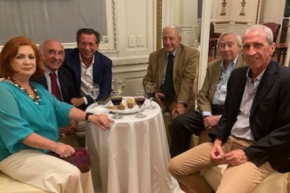 Teresa González Fernández, Carlos Leyba, Dante Sica, Jorge Hugo Herrera Vegas, Miguel Cuervo y Marcelo Garriga