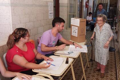 Teresa Homs, de 99 años, votó en las PASO de La Pampa
