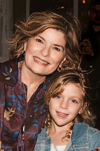 Teresa junto a su nieta Francisca Costantini, hija de Tomás, el menor de sus cinco hijos