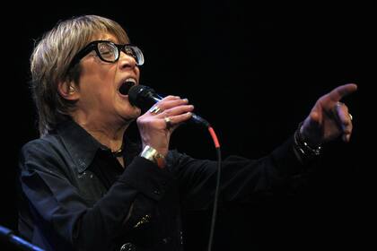 Teresa Parodi, en octubre de 2012, presentando el espectáculo Cosido a mano y a medida