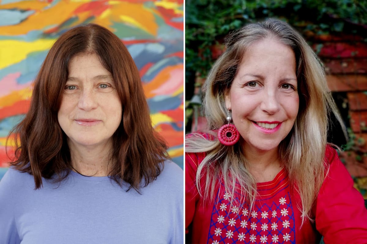 Teresa Usandivaras y Magdalena Fleitas