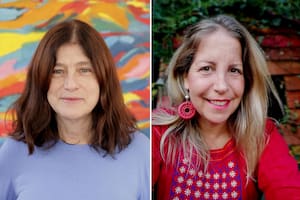 Teresa Usandivaras y Magdalena Fleitas