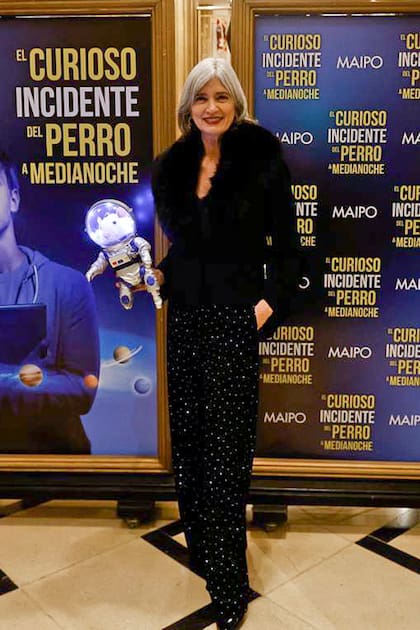 Teresita Garbesi fue otra de las invitadas de la función de estreno