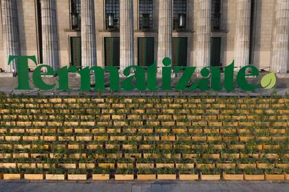 Terma sorprendió a los porteños con una original acción.