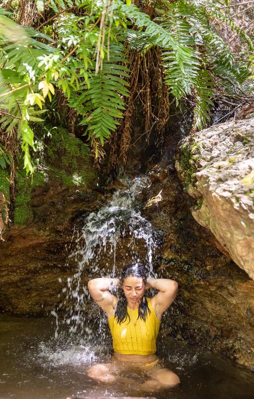 Termas de Queñi, en las afueras de San Martín de los Andes.