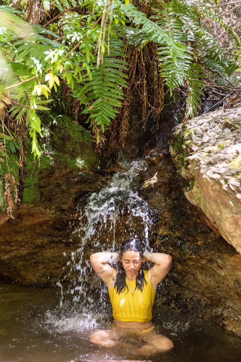 Termas de Queñi, en las afueras de San Martín de los Andes.