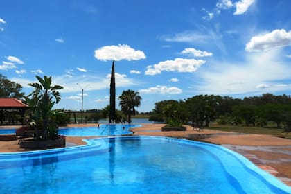 Termas de San Nicanor, en Salto, Uruguay